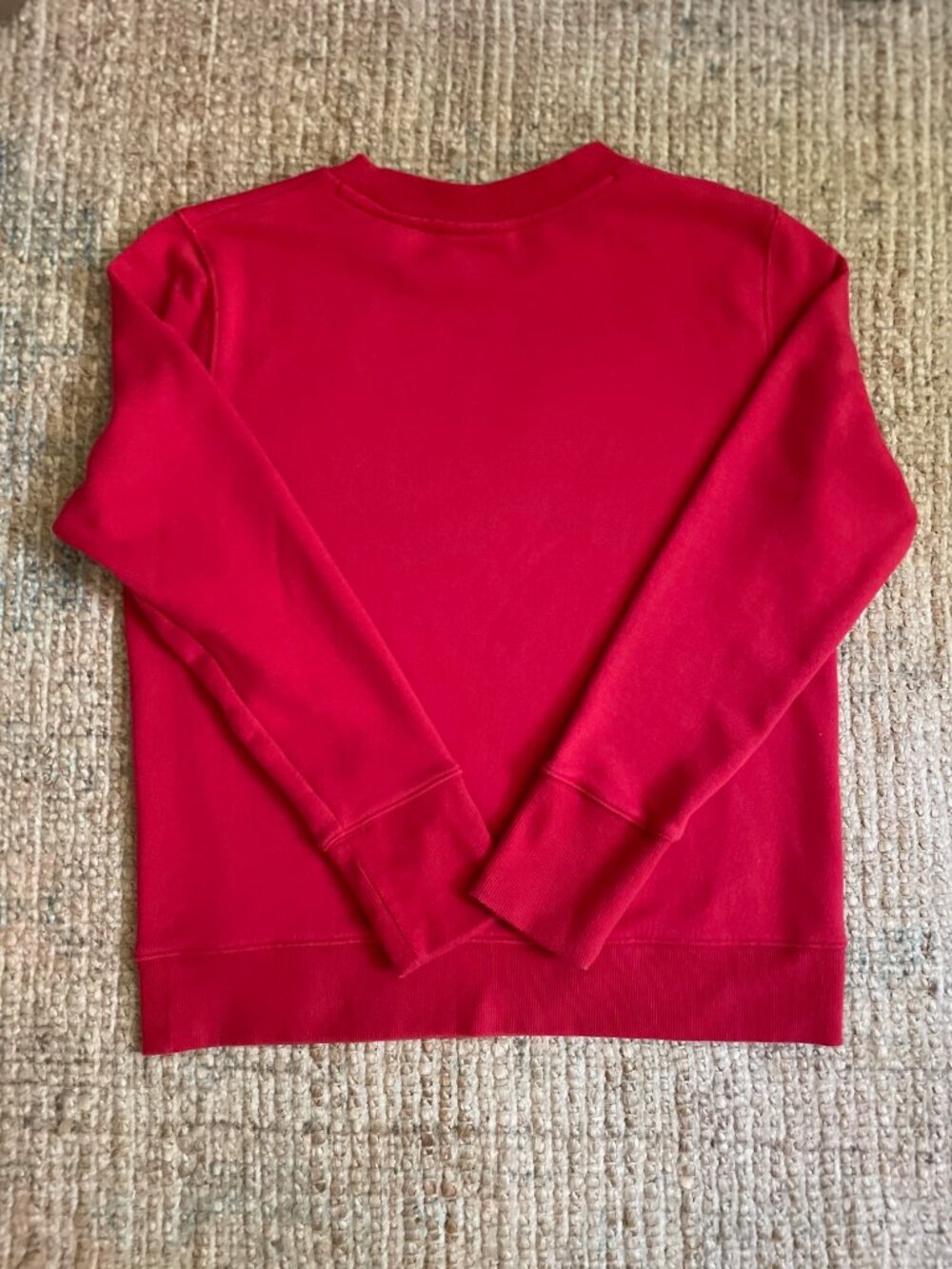 Champion LBI Long Beach Island New Jersey Whale Sweatshirt Red Unisex Medium EUC - Picture 6 of 6